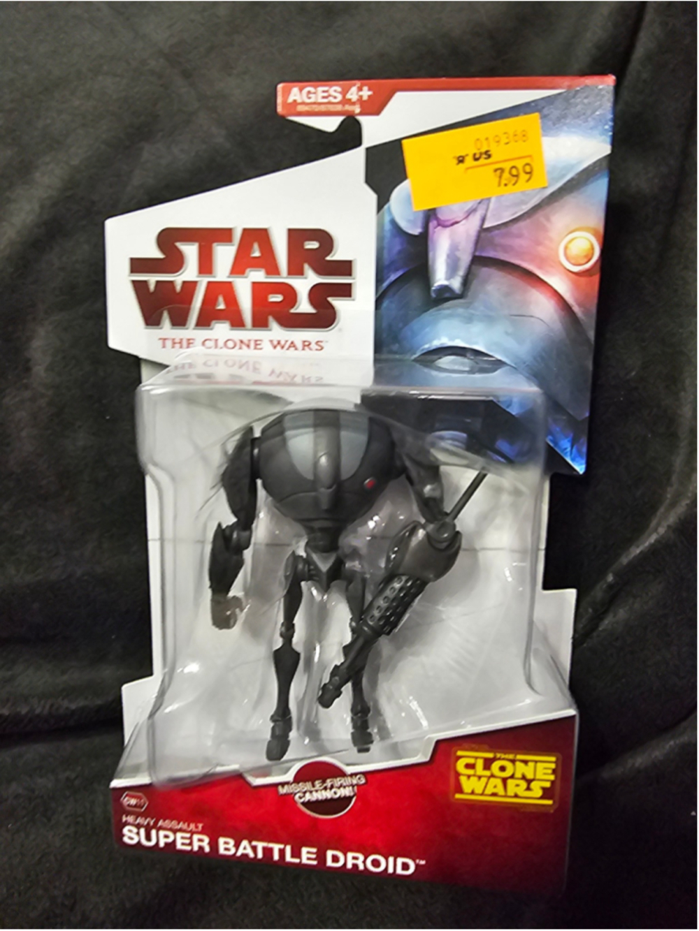 Boys Hasbro Star Wars The Clone Wars Super Battle Droid Action Figure